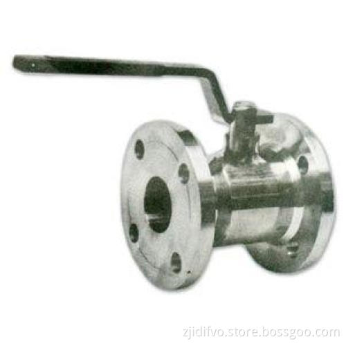 2PCs Flanged end Ball valve, 2pcs flange type stainless ste
